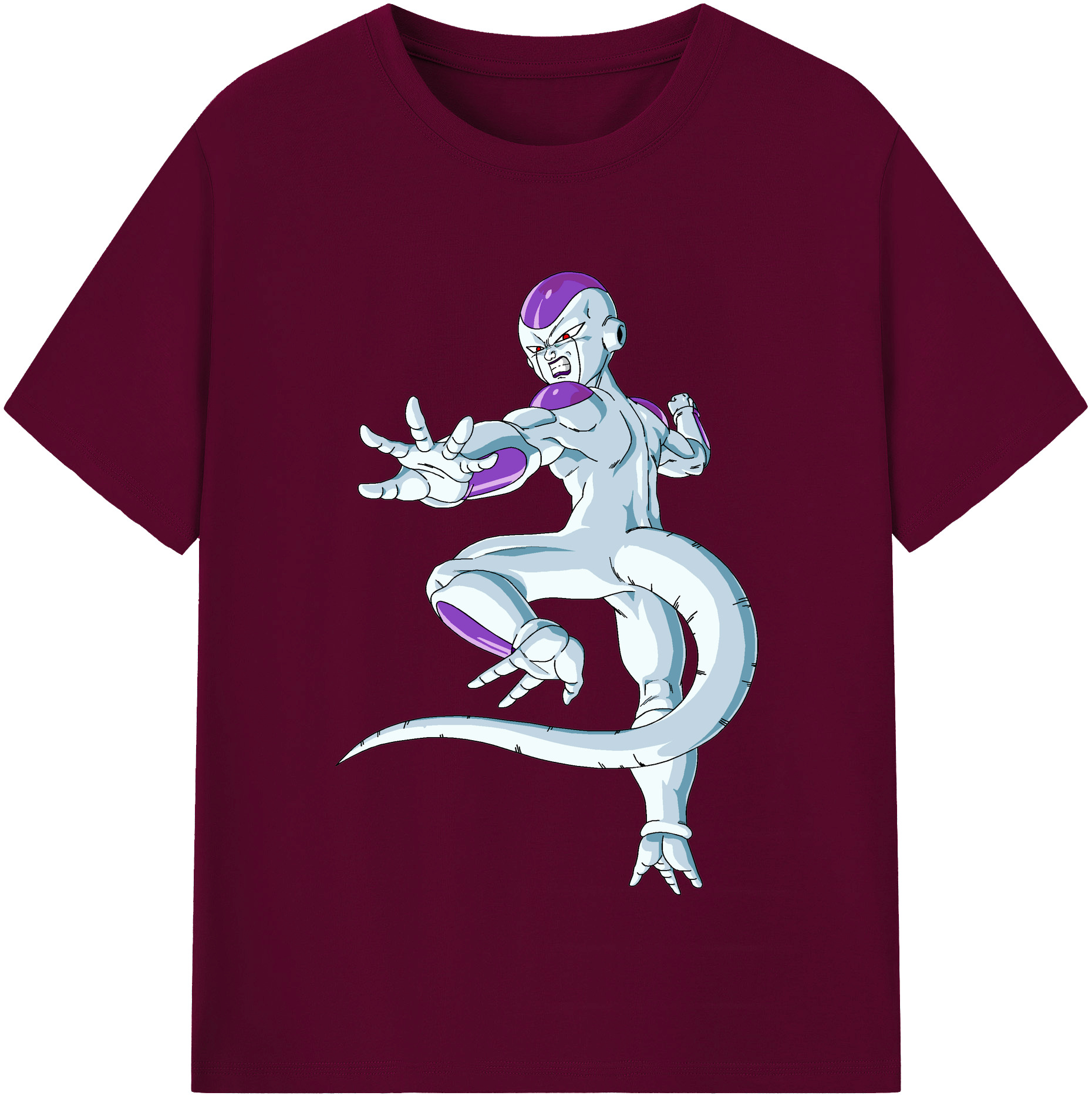 （画像用） ドラゴンボール フリーザ DRAGON BALL Frieza レディースカジュアルプリントTシャツ（綿100％）